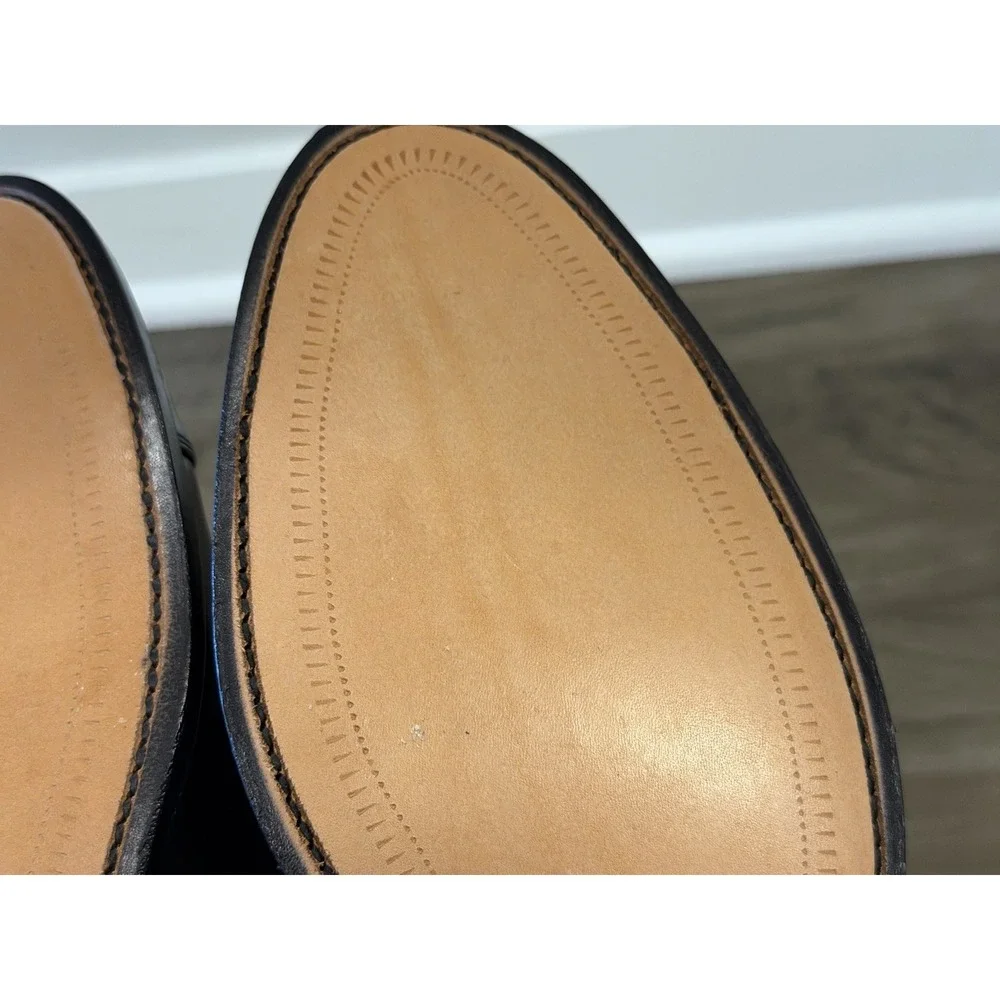Allen Edmonds Park Avenue black cap toe oxford men's shoe Size 15B Made In USA
